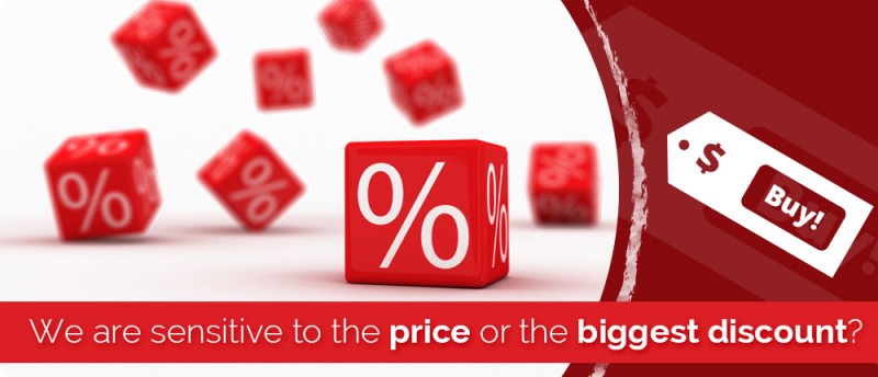 We are more sensitive at the lowest price or the biggest discount?